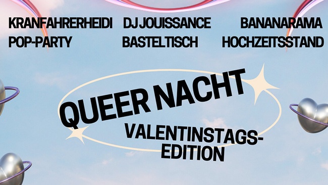 Queer Nacht Valentinstags-Edition