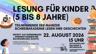 Lesung für Kinder: Teilnehmer*innen der Schreibakademie lesen aus ihren Geschichten vor