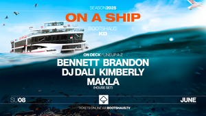 BOOTSHAUS ON A SHIP W. BENNETT / DJ DALI AND MORE!