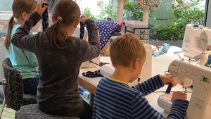 Upcycling Workshop für Kids by seeds apparel