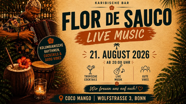 FLOR DE SAUCO Live im Coco Mango
