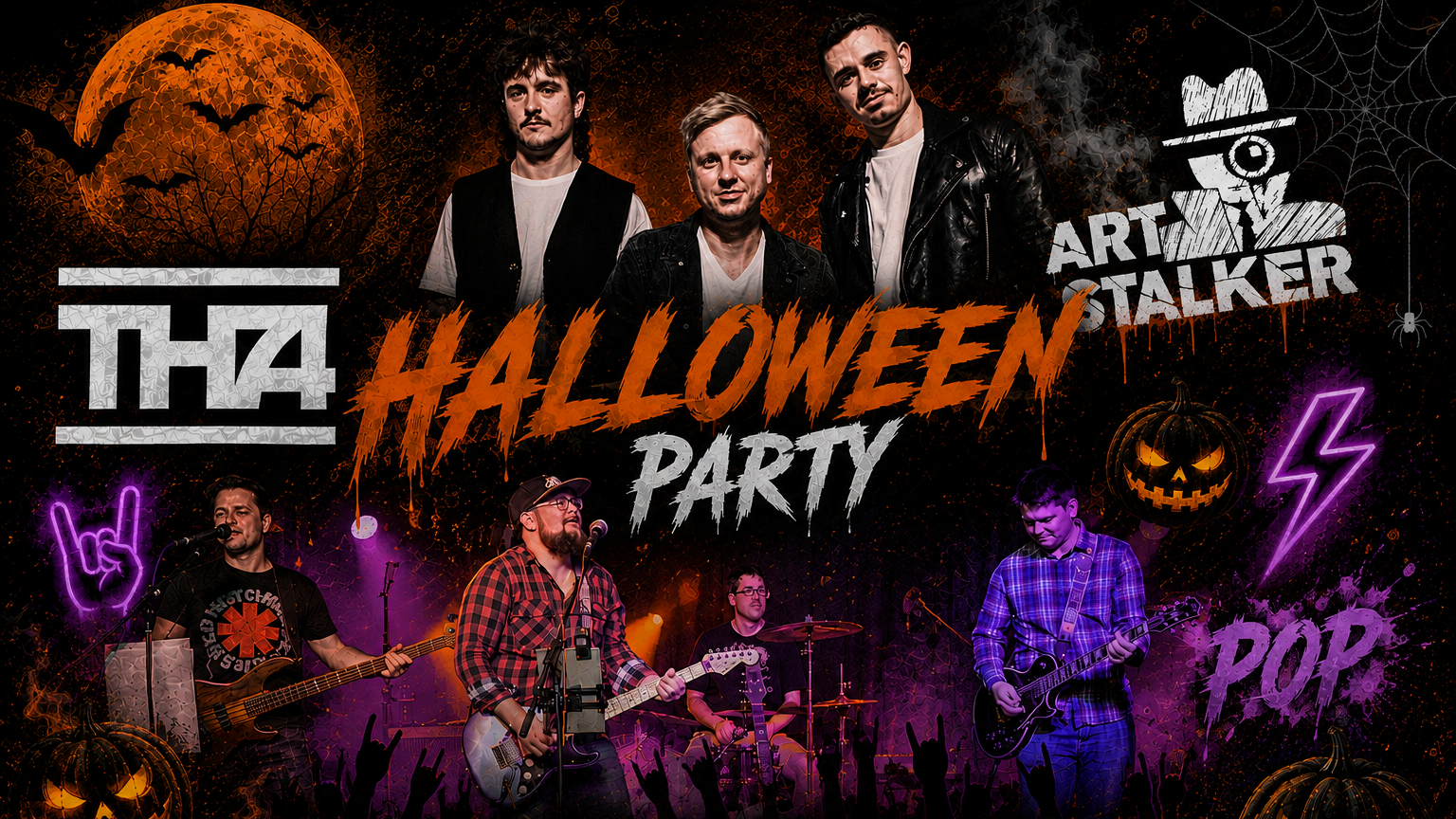 Halloween Party mit CHATTERBOX:CHAOS + TH74
