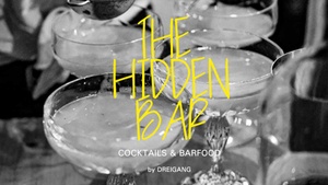 THE HIDDEN BAR - Cocktails & Barfood - by DREIGANG