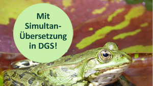 Gewässerökologische Führung mit Simultanübersetzung in DGS