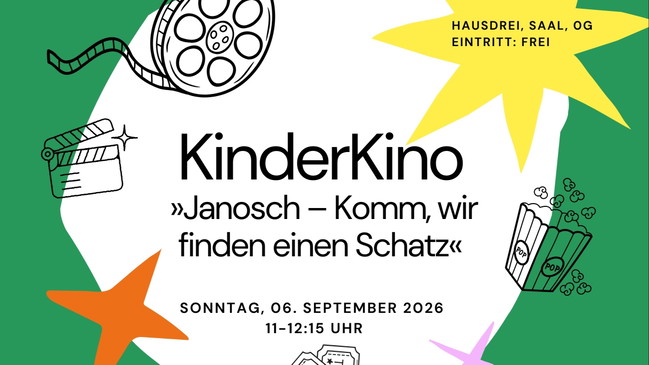 KinderKino // Janosch – Komm, wir finden einen Schatz