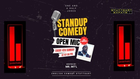 One-And-A-Half Jokes (English Comedy Open Mic)