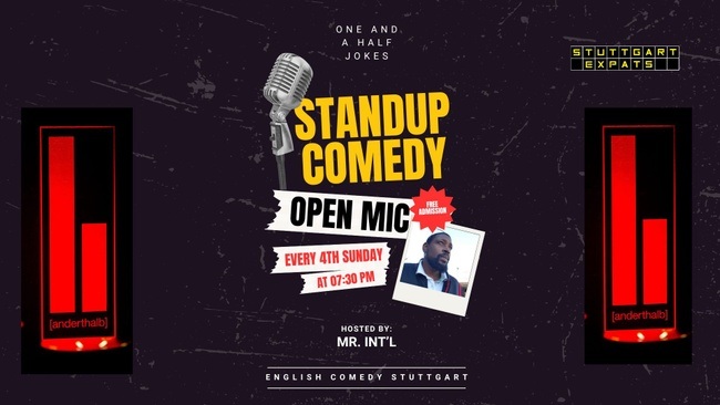 One-And-A-Half Jokes (English Comedy Open Mic)