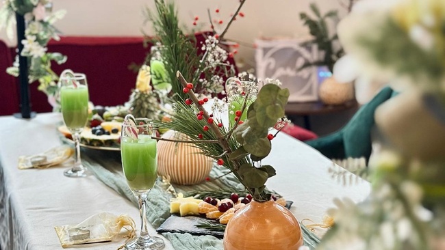 Weihnachtsbrunch im Kreativcafe