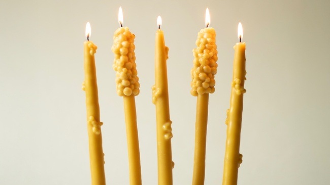 Candle making workshop, hand-poured candles