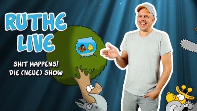 Ralph Ruthe  - Ruthe Live - Shit Happens - Die (neue) Show - Batschkapp Frankfurt