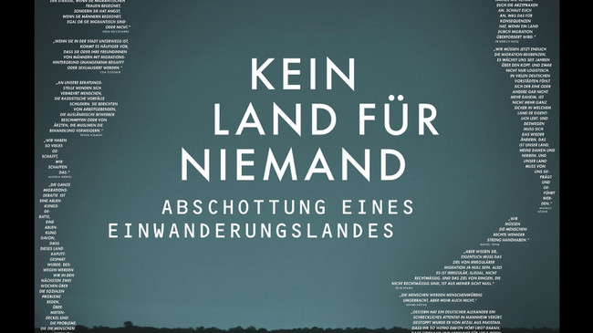 Filmvorführung „Kein Land für Niemand – Abschottung eines Einwanderungslandes“ mit Publikumsgespräch