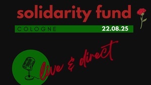 Solidarity Fund Cologne: Versteigerung & Live-Music mit mosaic tones