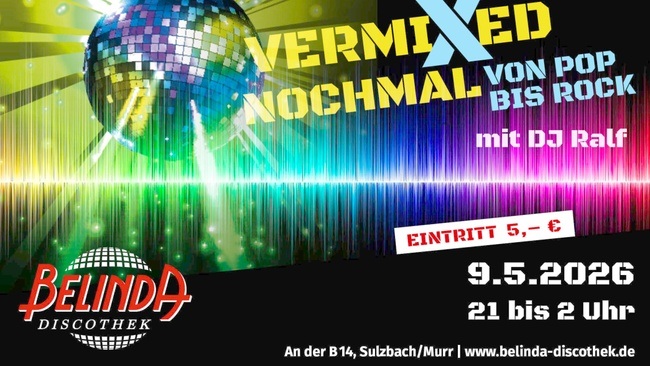 🎧 DJ Ralf – Vermixt nochmal! | Von Pop bis Rock