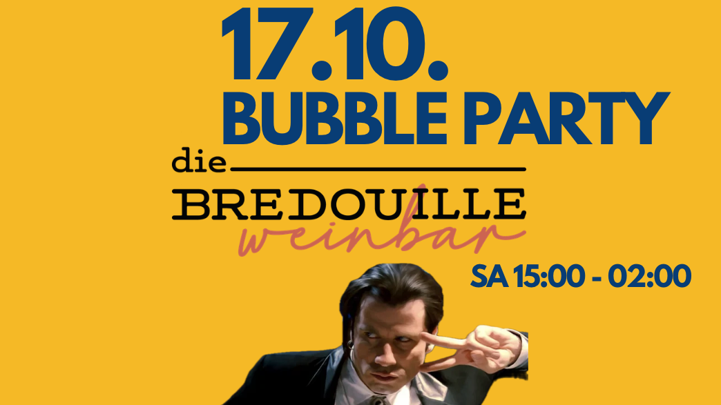 BUBBLE PARTY in der Bredouille