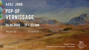 Pop-Up Vernissage Party Axel Jung