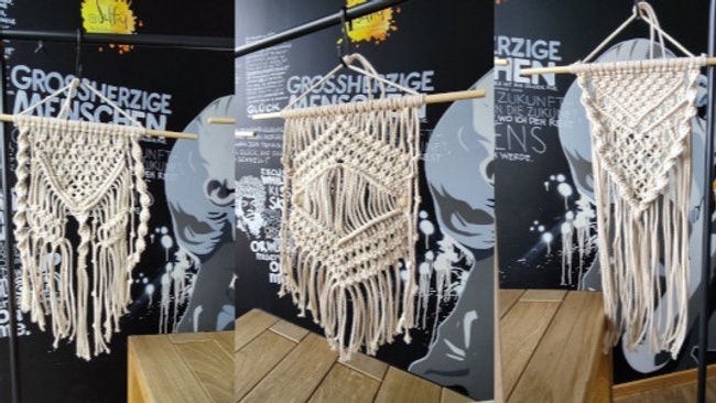 Makramee Wandteppich