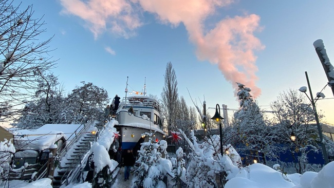 Eisstockschießen auf der Alten Utting