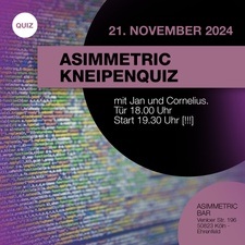 Asimmetric Kneipenquiz