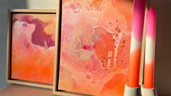 GESCHENKIDEE: kunstworkshop mit kölner künstlerin | abstract. neon. highlights.