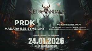 NEUROVANDALS – SYNAPSE ATTACK / DnB / PRDK / Madara b2b Symbiont