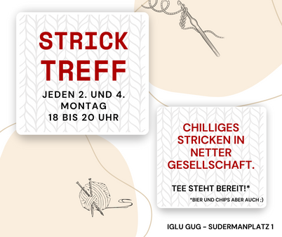 Lockerer Stricktreff für alle Level