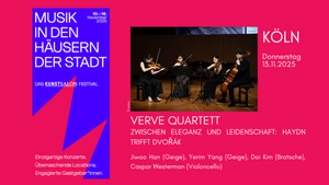 Verve Quartett - Zwischen Eleganz und Leidenschaft: Haydn trifft Dvořák