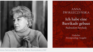 Anna Świrszczyńska »Ich habe eine Barrikade gebaut«. Lesung und Gespräch mit Peter Oliver Loew, Anna Kołszko und Julia Dillmann