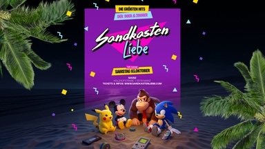 SANDKASTENLIEBE – 90er & 2000er Party Roxy Mainz