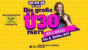 Die große Ü30-Party mit Mola Adebisi – 90er & 2000er-Hits live in Bonn!