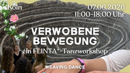 VERWOBENE BEWEGUNG | Ein FLINTA*-Tanzworkshop