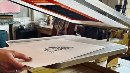 Siebdruckkurs CUT&PRINT