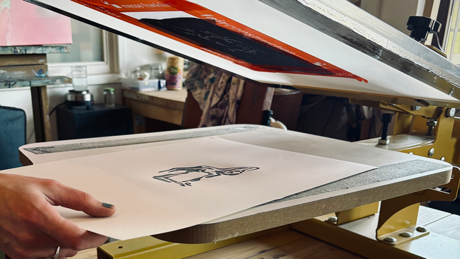 Siebdruckkurs CUT&PRINT