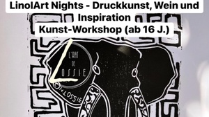 „LinoArt Nights - Druckkunst, Wein und Inspiration“