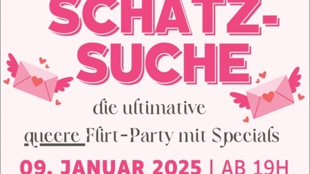 SCHATZSUCHE -  die ultimative queere Flirt-Party Singles & Friends