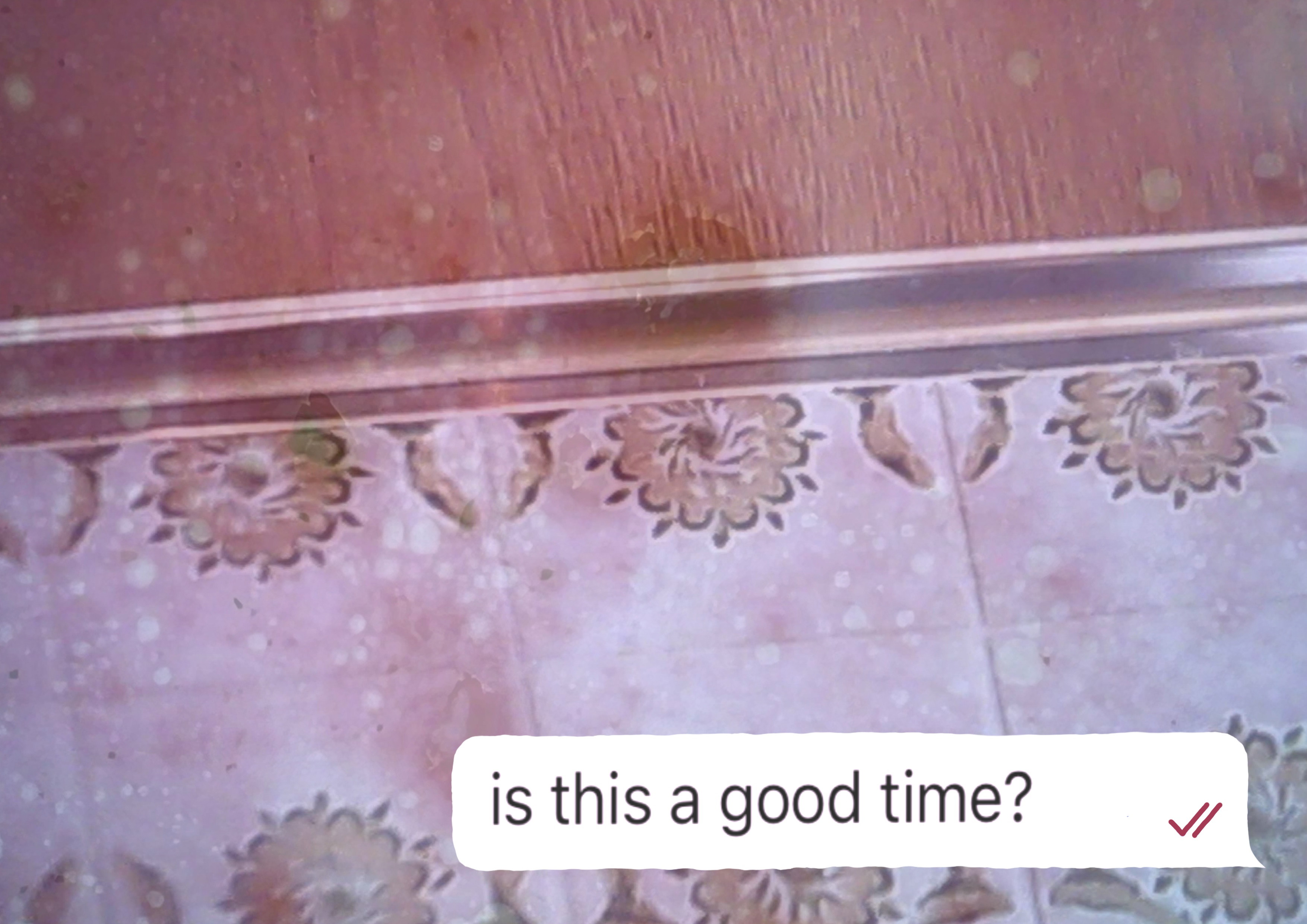 is this a good time?