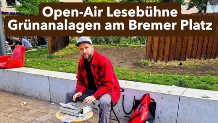 Open-Air Lesebühne von der Szene am Bremer Platz