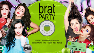 brat party • w/ charli xcx & other brat coded artists • hannover