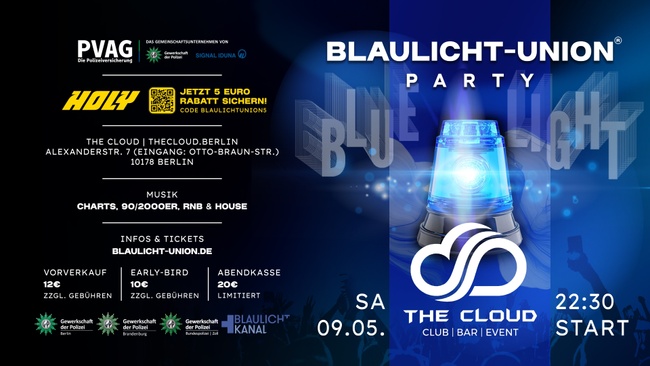 Blaulicht-Union Party - Berlin