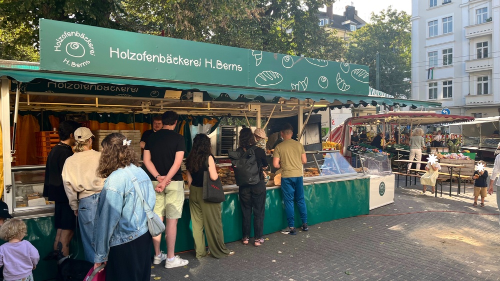Wochenmarkt auf dem Fürstenplatz