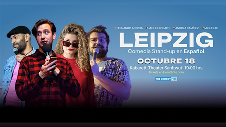 Leipzig en Español #8 - Comedia stand-up de Costa Rica, VEN, MEX y España