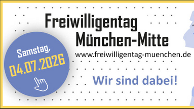 Freiwilligentag München-Mitte  am 04.07.2026