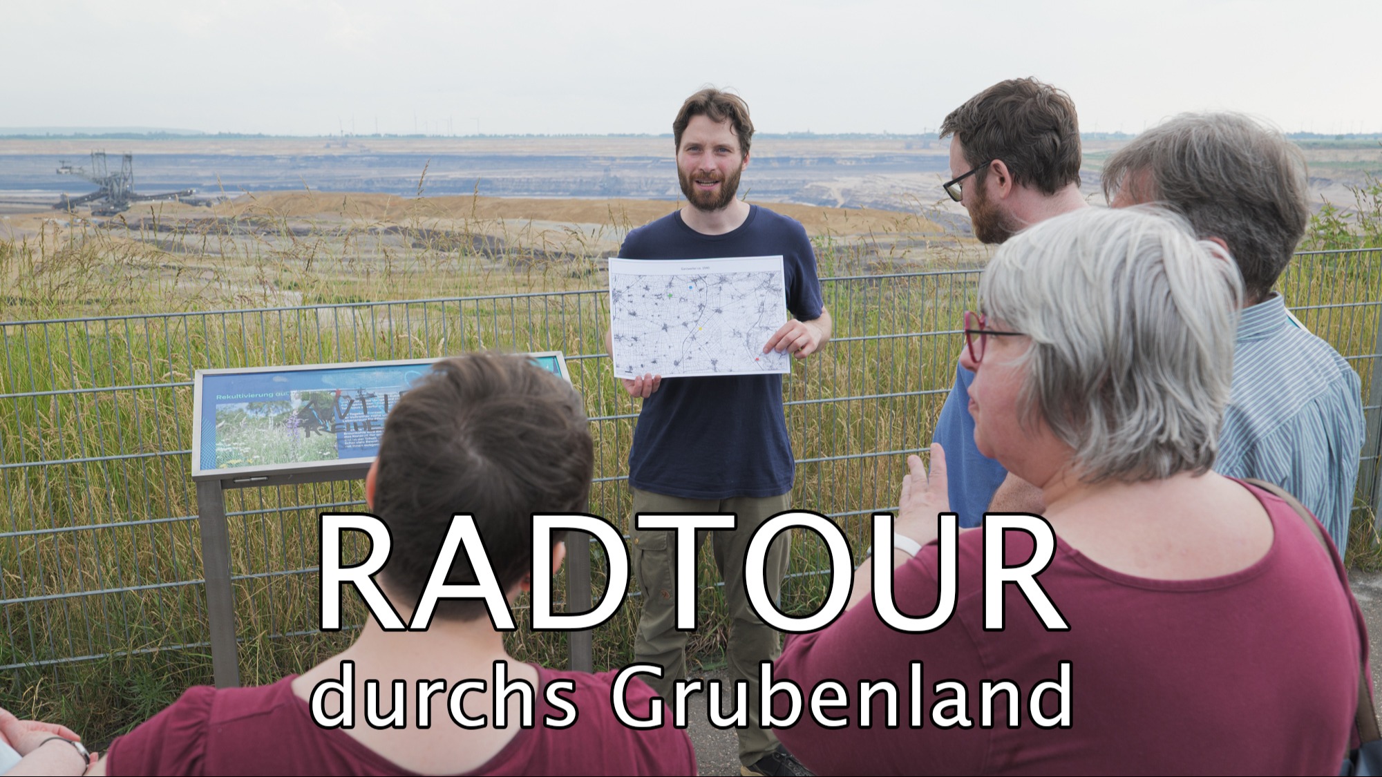 Radtour am Tagebau Garzweiler - Lützerath, Energiewende, Kohleausstieg & Co.