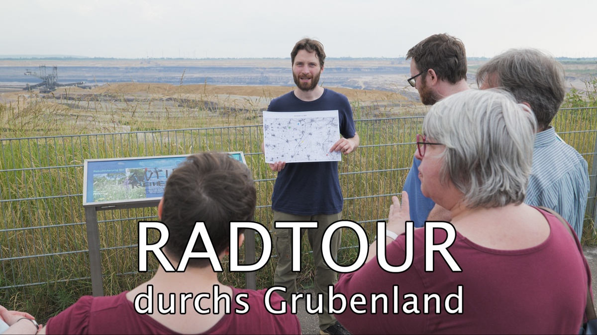 Radtour am Tagebau Garzweiler - Lützerath, Energiewende, Kohleausstieg & Co.