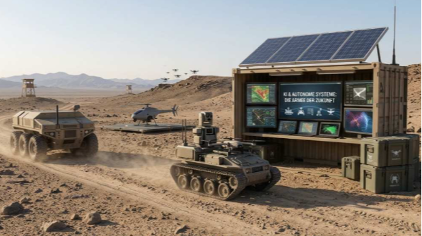 SALON LUITPOLD | Boots on the Ground – oder Bots on the Ground? | Im Gespräch Defense Tech-Unternehmen und Vertreter der Bundeswehr