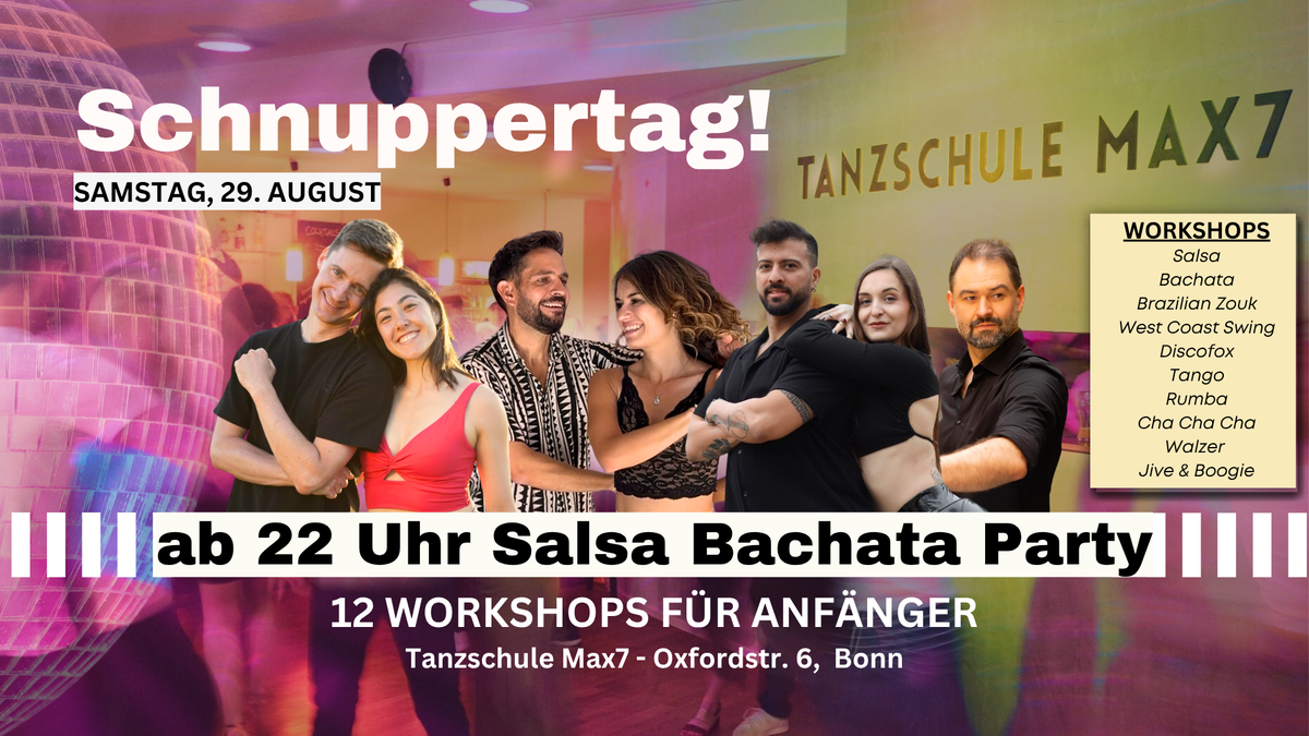 Titelbild der Veranstaltung Schnuppertag - Finde deinen Tanz!
