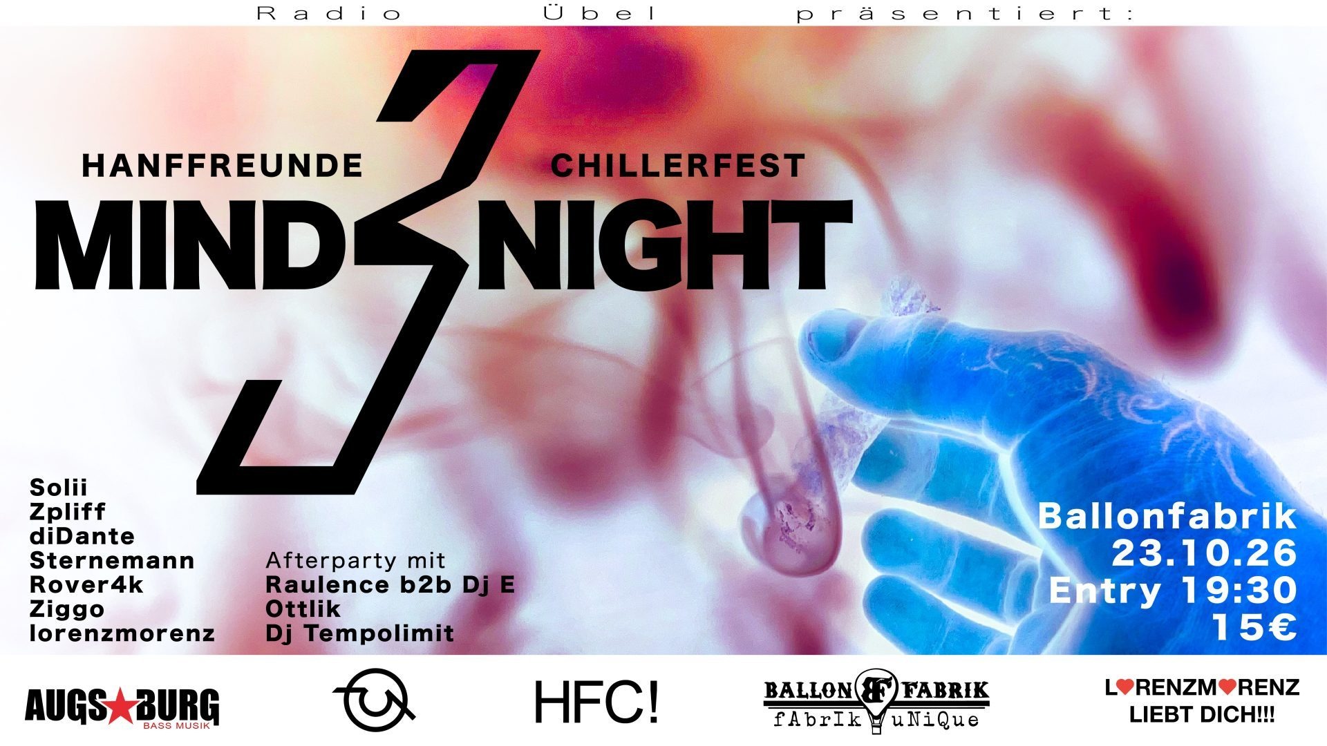 HIPHOP: MIND NIGHT 3: HANFFREUNDECHILLERFEST