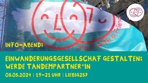 Werde Tandempartner*in! Info-Abend mit Start with a Friend e.V.