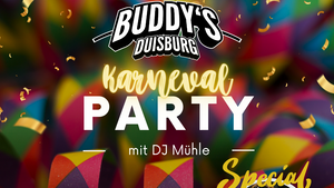 🎉 Die ultimative Karnevalsparty im Buddy's! 🎭