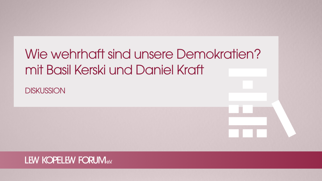 »Wie wehrhaft sind unsere Demokratien? Deutschland und Polen vor neuen Herausforderungen«