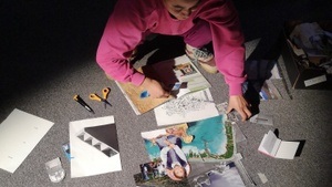 Collagenworkshop mit Franziska Eslami